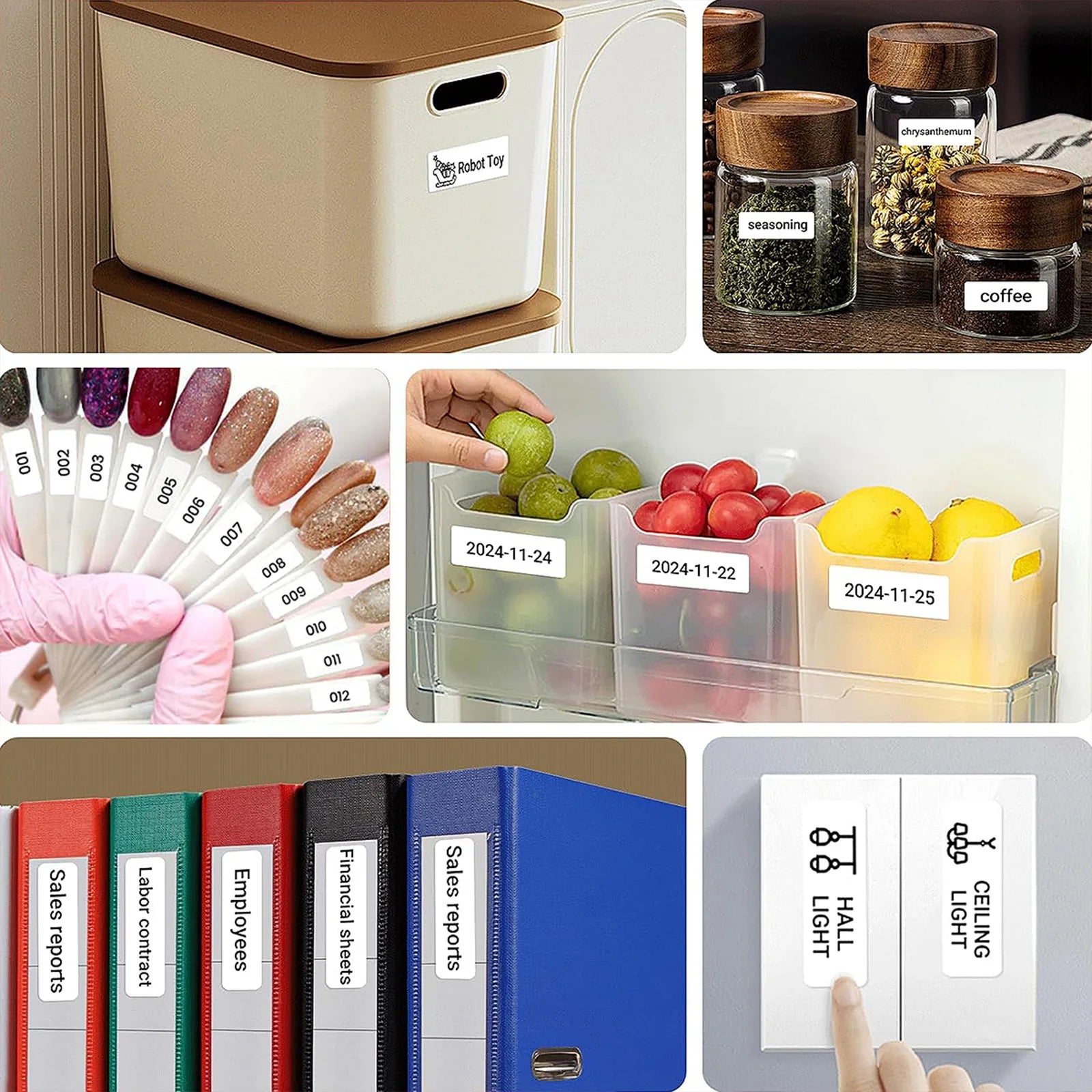 Portable Bluetooth Thermal Label Printer – Inkless Mini Maker