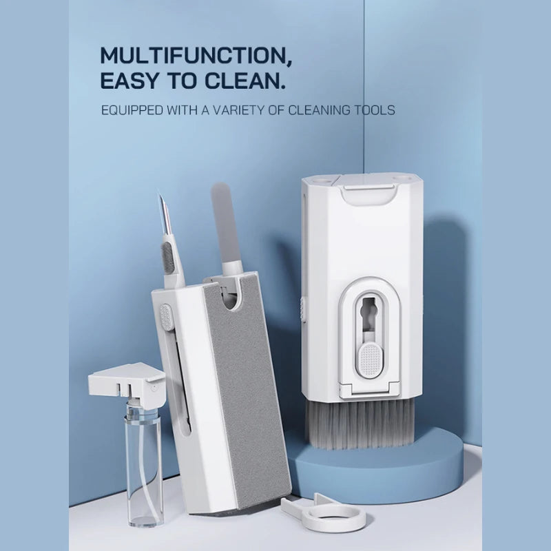 8-in-1 Electronics Cleaning Kit for Keyboard, Screen & Earbuds