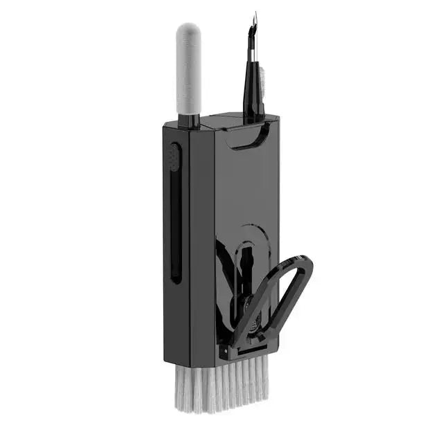Black Color 8-in-1 Electronics Cleaning Kit for Keyboard, Screen & Earbuds