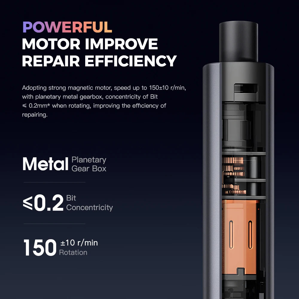 57-in-1 Precision Electric Screwdriver Set – Rechargeable