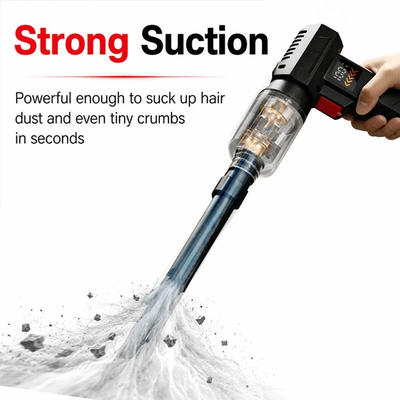 Cordless High-RPM Electric Jet Air Blower for Home & Car