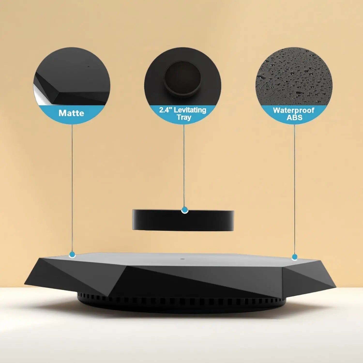 Magnetic Levitating Display Stand 400 g With 360° Rotation
