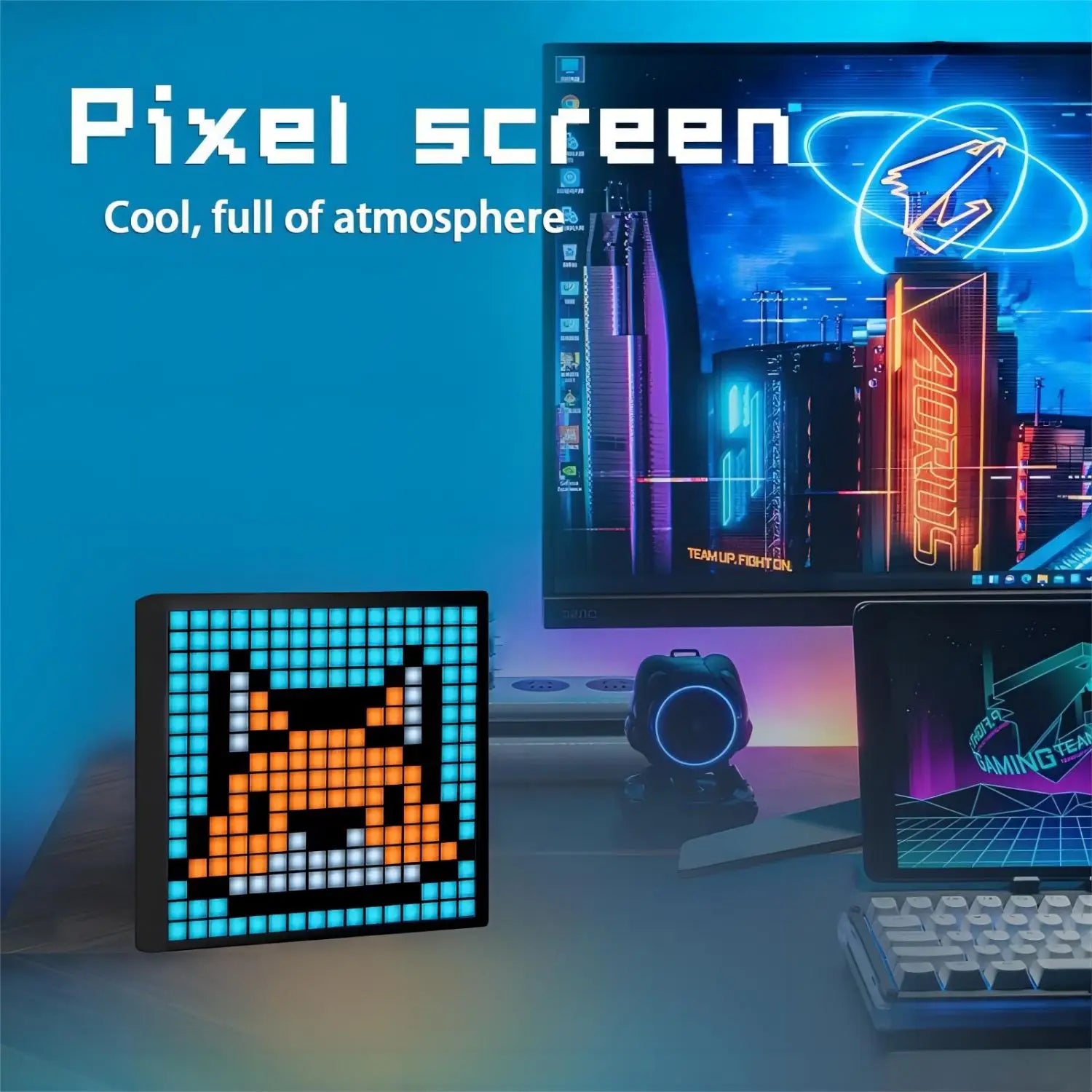 LED Pixel Art Matrix Display Frame With APP Control